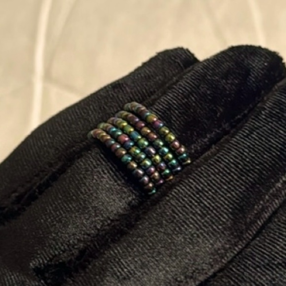 Beaded Wrap Ring